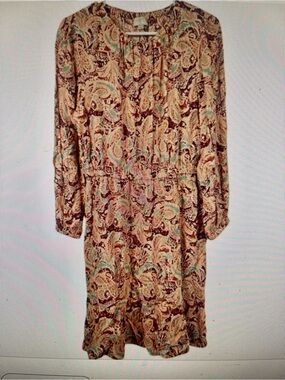 loft brown sequin dress | Dresses | Loft Chocolate Long Sleeve Evening Sz 4 Nwt Color:Umber Shantung